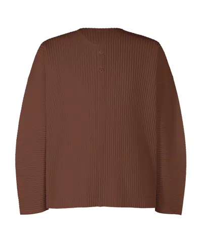 Issey Miyake Long-sleeved Tops In Green