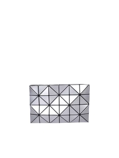 Issey Miyake Lucent Silver Pouch Bag In Metallic