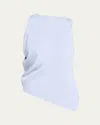 Issey Miyake Luster Draped Knit Tank Top