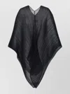 Issey Miyake Madame-t Small Pleated Sheer Stole