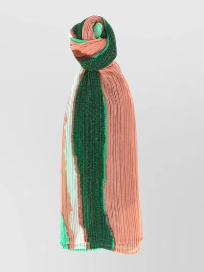 ISSEY MIYAKE MADAME-T STOLE TEXTURED PLEATS