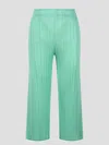 Issey Miyake Monthly Colors Febraury Pants In Green