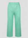 Issey Miyake Monthly Colors Febraury Pants In Green