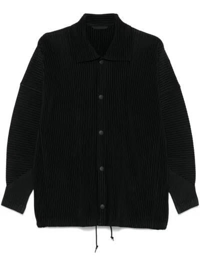 Issey Miyake Mc August Shirt Jacket In Black