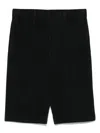 Issey Miyake Tailored Pleats Shorts Elastic Waistband