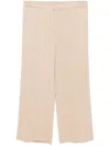 Issey Miyake Mc August Trousers In 41 Beige