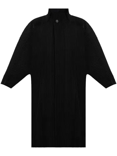Issey Miyake Mc December Coat In Black