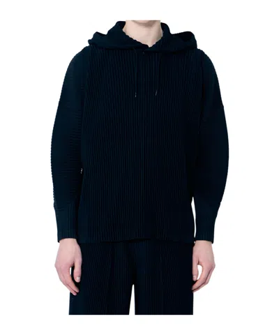 Issey Miyake Mc December Hoodie In Black