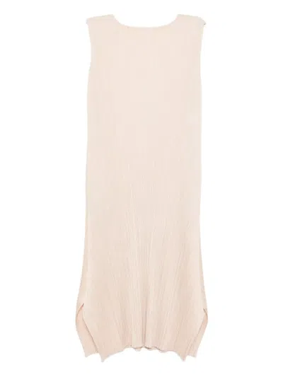 Issey Miyake Mc-july Dress In Neutral