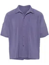 Issey Miyake Mc July Shirt In Purple