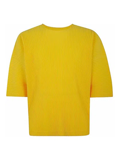 ISSEY MIYAKE CAMISETA - NARANJA