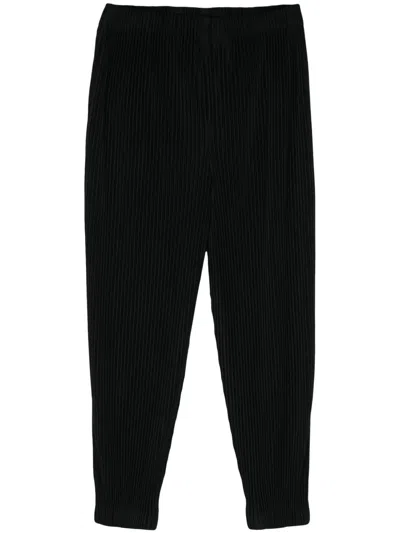 Issey Miyake Mc June Trousers In Burgundy
