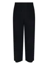 Issey Miyake High-waisted Pleated Trousers With Straight Leg Silhouette