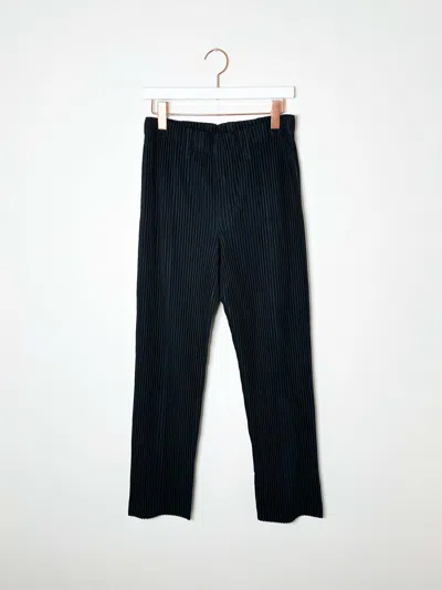 Issey Miyake Mc March Pleated Trousers In Black