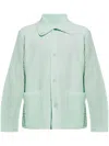 Issey Miyake Mc November Cardigan In 绿色