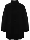 Issey Miyake Mc November Single-breasted Coat In Black