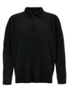 Issey Miyake Black Monthly Color January Polo In Black