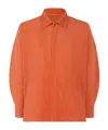 Issey Miyake Orange Monthly Color October Polo In Red