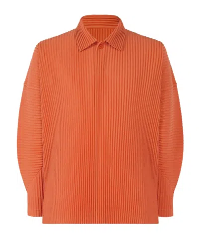 Issey Miyake Mc October Polo Shirt In Red