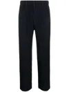 Issey Miyake Black Monthly Color November Trousers In Blue
