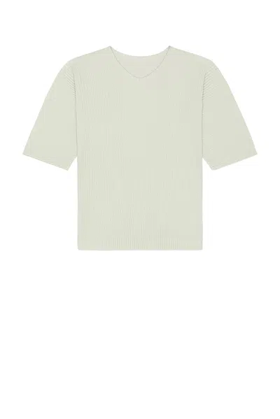 Issey Miyake Mc Short Sleeve Tee In Gray