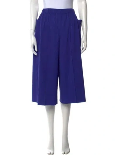 Pre-owned Issey Miyake Me Wide Leg Pants In Blue