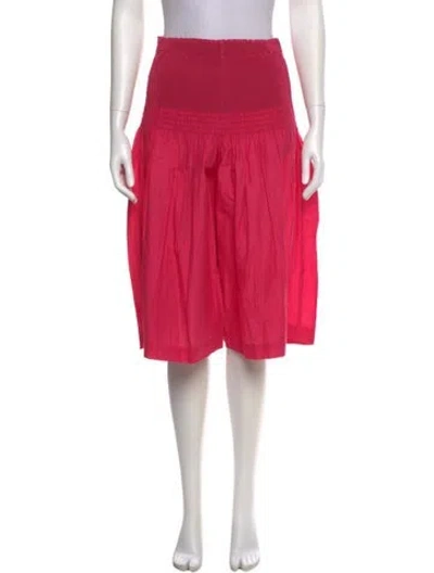 Pre-owned Issey Miyake Me Wide Leg Pants In Pink