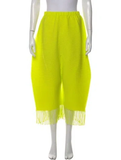 Pre-owned Issey Miyake Me Wide Leg Pants W/ Tags In Multi