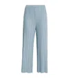 Issey Miyake Blue Thicker Bottoms 2 Trousers In Blue