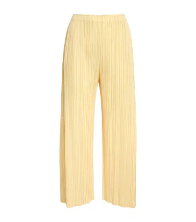 Issey Miyake Mellow Pleats Trousers In Multi