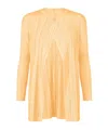 Issey Miyake Mellow Pleats In Yellow