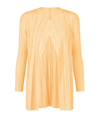 Issey Miyake Mellow Pleats In Yellow