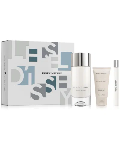 Issey Miyake Men's 3-pc. Le Sel D'issey Eau De Toilette Gift Set In No Color