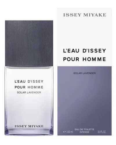Issey Miyake Men's 3.4oz Solar Lavender Edt In White