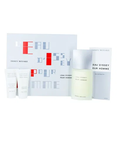 ISSEY MIYAKE ISSEY MIYAKE MEN'S 3PC L'EAU D'ISSEY SET