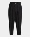 ISSEY MIYAKE MEN'S ACCORDION PLEAT TROUSERS