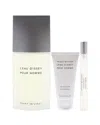 Issey Miyake Men's L'eau D'issey 3pc Gift Set