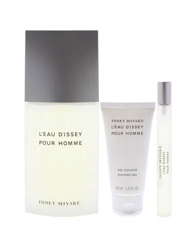 Issey Miyake Men's L'eau D'issey 3pc Gift Set