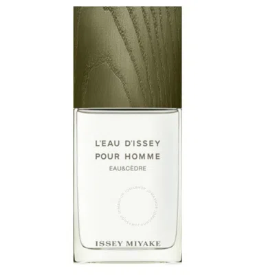 Issey Miyake Men's Leau Dissey Cedre Intense Edt 3.4 oz (tester) Fragrances 000000008044 In White