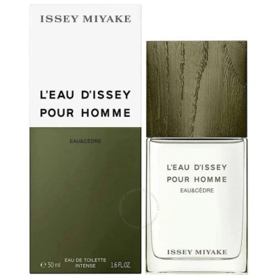 Issey Miyake Men's L'eau D'issey Eau & Cedre Edt 3.4 oz (tester) Fragrances 3423222048105 In White