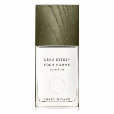 Issey Miyake Men's L'eau D'issey Eau & Cedre Edt Spray 3.38 oz Fragrances 3423222048044 In N/a