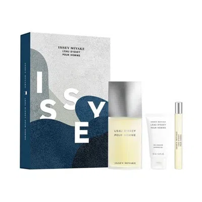 Issey Miyake Men's L'eau D'issey Gift Set Fragrances 3423222119683 In Multi