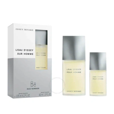 Issey Miyake Men's L'eau D'issey Homme Gift Set Fragrances 3423222090920 In Blue