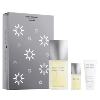 Issey Miyake Kids'  Men's L'eau D'issey Pour Homme Gift Set Fragrances 3423222092856 In Blue