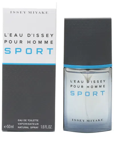 Issey Miyake Men's L'eau D'issey Pour Homme Sport 1.6oz Eau De Toilettespray In White
