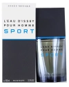ISSEY MIYAKE ISSEY MIYAKE MEN'S L’EAU D’ISSEY POUR HOMME SPORT 3.3OZ EDT SPRAY