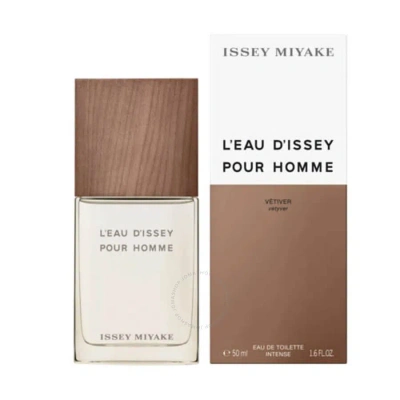 Issey Miyake Men's L'eau D'issey Pour Homme Vetiver Edt Spray 1.7 oz Fragrances 3423222090715 In N/a