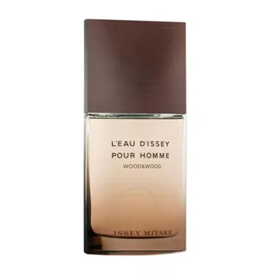 Issey Miyake Men's L'eau D'issey Pour Homme Wood & Wood Edp Spray 3.3 oz (tester) Fragrances 3423478 In White