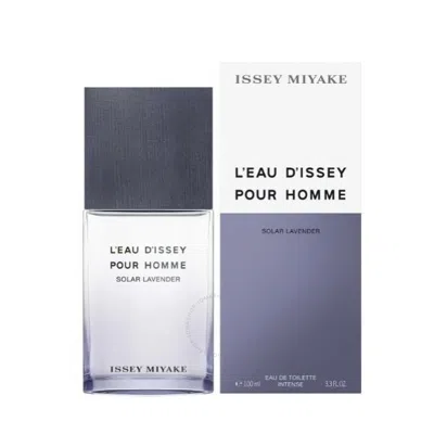 Issey Miyake Men's L'eau D'issey Solar Lavender Edt Spray 3.4 oz Fragrances 3423222106225 In White