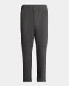 Issey Miyake Men's Mc March Trousers In Charcoal Gray